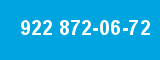 922 872-06-72